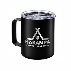 TAZA METÁLICA NEGRA